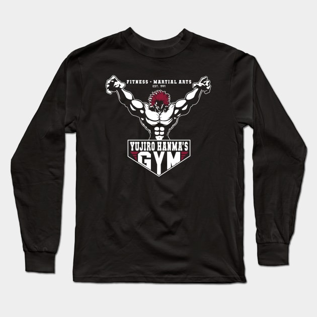 Yujiro hanma’s gym Long Sleeve T-Shirt by Realthereds